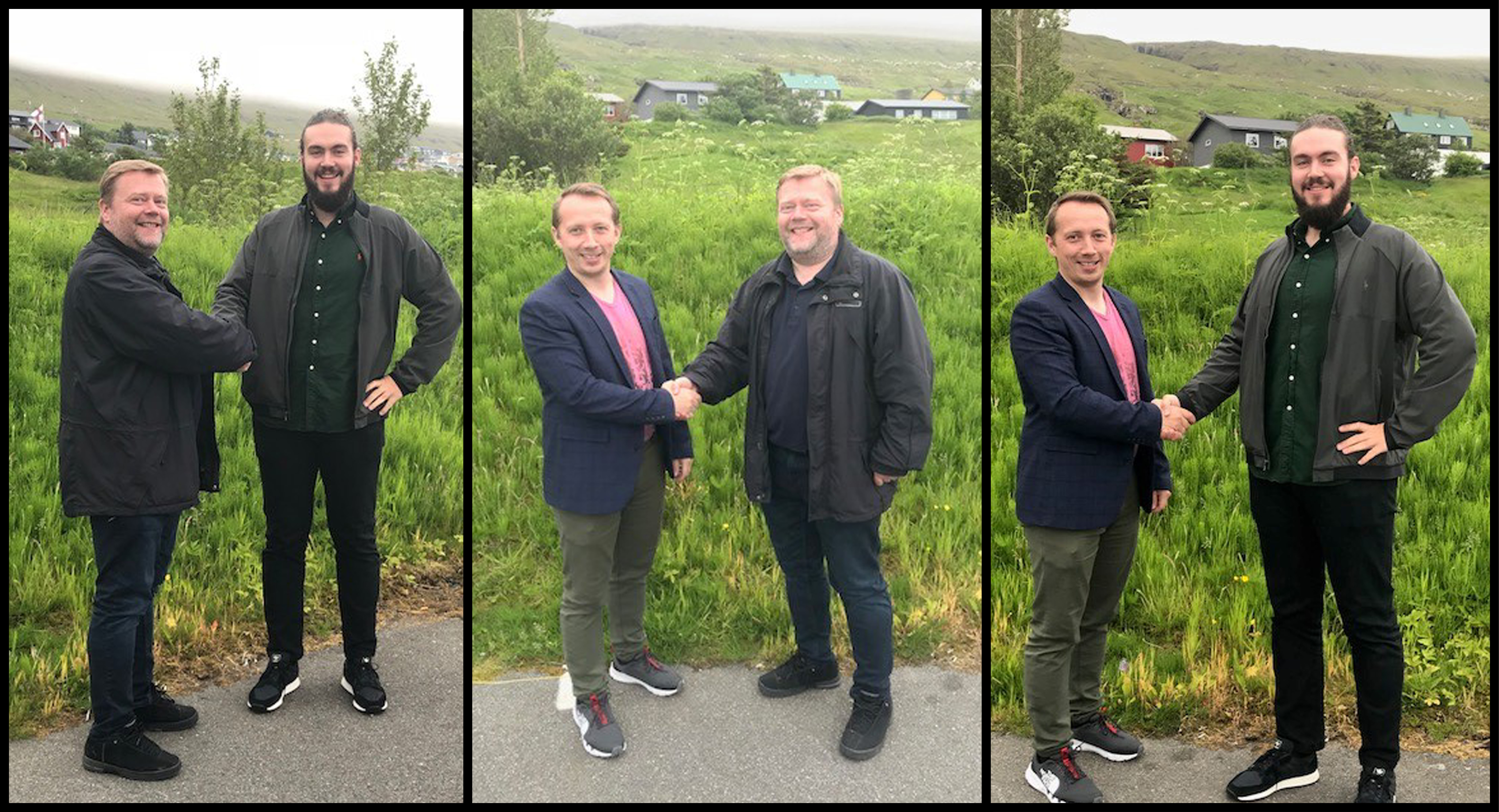 TJALDUR OG STÍF SAMAN UM FELAGSLIÐ OG NÝGGJAN VENJARA/LEIKARA